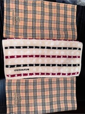 53. Burberry Face Towels Set of 3